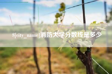 乌兰察布消防大学分数线是多少