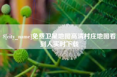 乌兰察布免费卫星地图高清村庄地图看到人实时下载
