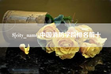 乌兰察布中国消防学院排名前十