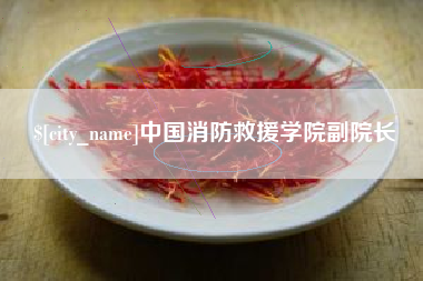 乌兰察布中国消防救援学院副院长