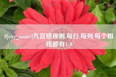乌兰察布九宫格规则,每行,每列,每个粗线都有1-9