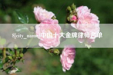 乌兰察布中国十大金牌律师名单