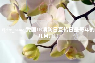 乌兰察布我国119消防日宣传日是每年的几月几日