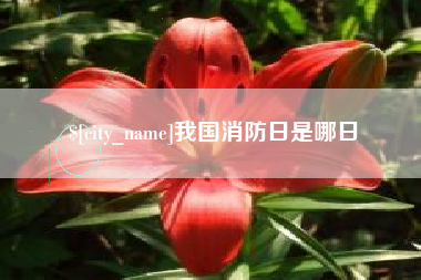 乌兰察布我国消防日是哪日
