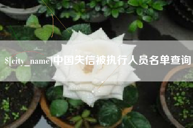 乌兰察布中国失信被执行人员名单查询