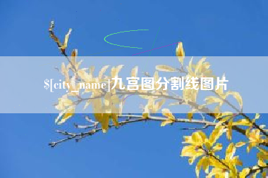 乌兰察布九宫图分割线图片