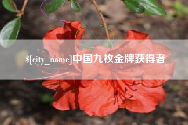 乌兰察布中国九枚金牌获得者
