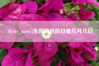 乌兰察布全国的消防日是几月几日